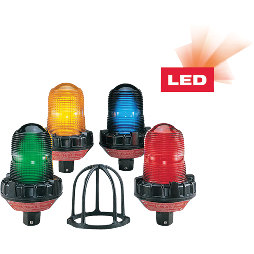LED Hazardous Location Warning Lights With XLT Technology, Flashing, Amber Oxymax Inc
