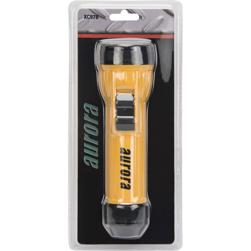 AFL100 Flashlight, LED, 35 Lumens, D Batteries Oxymax Inc