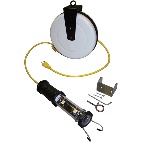 Heavy-Duty LED Work Lights and Cord Reels Oxymax Inc