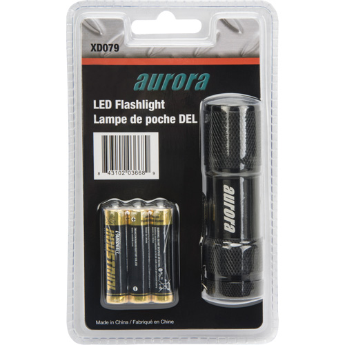 AFL200 Mini Flashlight, LED, 25 Lumens, AAA Batteries Oxymax Inc