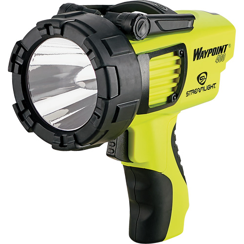Waypoint&reg; 400 Pistol Grip Spotlight, LED, 1000 Lumens, Rechargeable Batteries Oxymax Inc