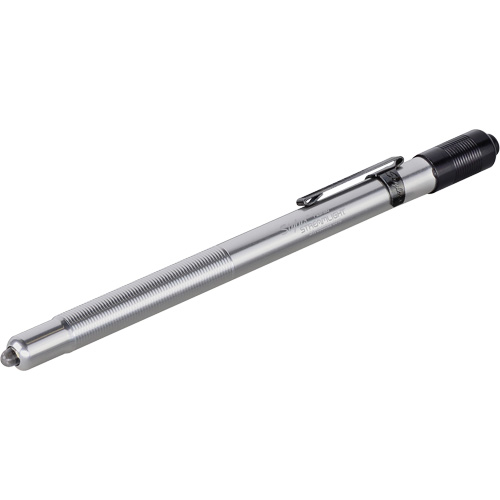 Lampe stylo Stylus, DEL, 11 lumens, Corps en Aluminium, piles AAAA, Compris Oxymax Inc