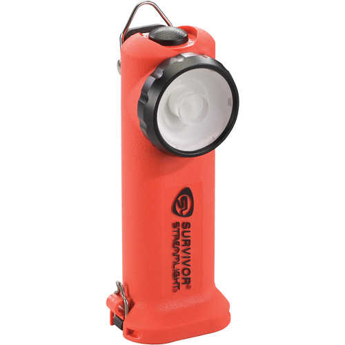 Survivor&reg; Flashlight, LED, Rechargeable/AA Batteries, Nylon Polymer Oxymax Inc