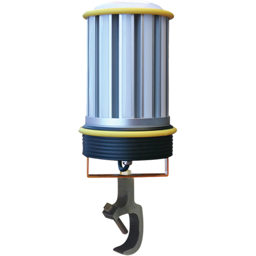 Beacon 360° Wide Area Light With Clamp Mount, LED, 120 W, 13000 Lumens, Aluminum Housing Oxymax Inc