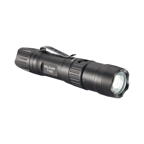 7100 Tactical Flashlight, LED, 695 Lumens, AA Batteries Oxymax Inc