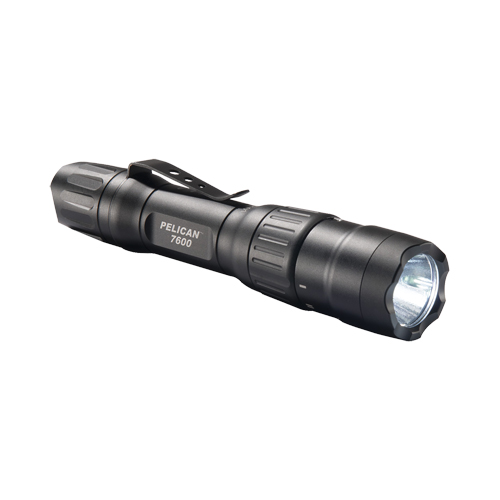7600 Tactical Flashlight, LED, 944 Lumens, CR123 Batteries Oxymax Inc