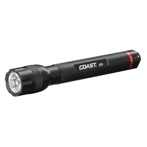 Lampe de poche G26 Coast, DEL, 120 lumens, Piles AA Oxymax Inc