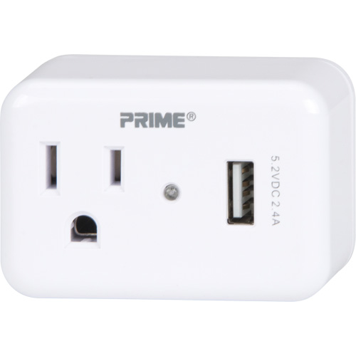 Chargeur USB Prime avec protection contre la surtension Oxymax Inc