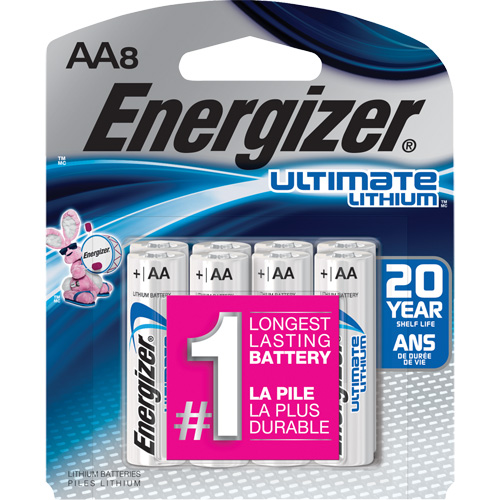 Ultimate Lithium Batteries, AA, 1.5 V Oxymax Inc