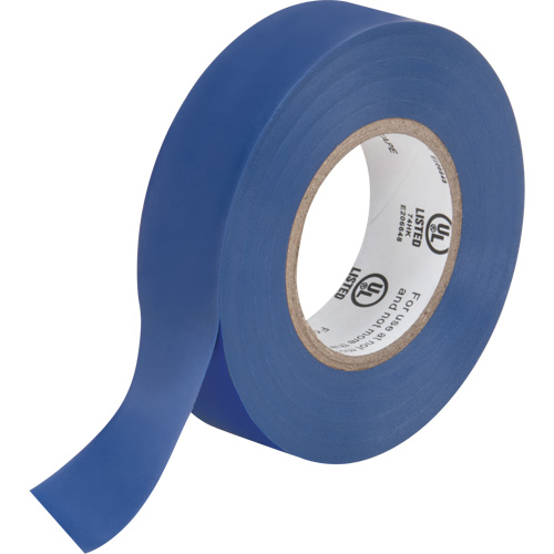 Electrical Tape, 19 mm (3/4") x 18 M (60'), Blue, 7 mils Oxymax Inc
