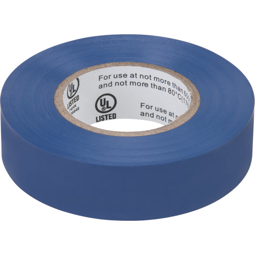 Electrical Tape, 19 mm (3/4") x 18 M (60'), Blue, 7 mils Oxymax Inc