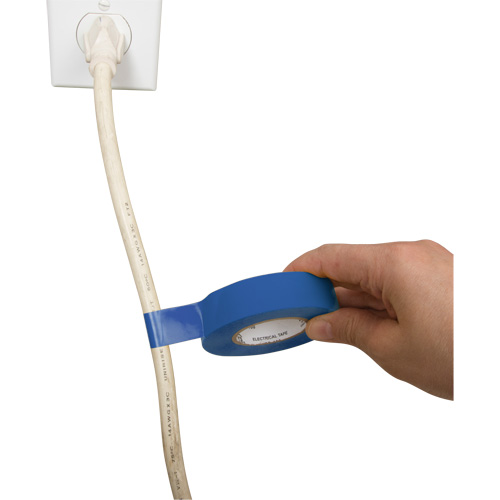 Electrical Tape, 19 mm (3/4") x 18 M (60'), Blue, 7 mils Oxymax Inc