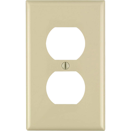 Plaque murale pour prise double Oxymax Inc