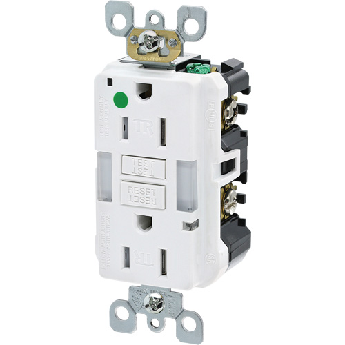 SmartlockPro&reg; Extra Heavy-Duty Self-Test GFCI Receptacle Oxymax Inc