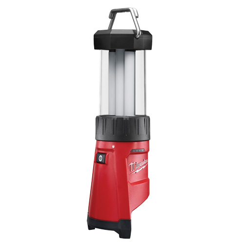 M12 Lantern & Flood Light, LED, 400 Lumens, 8 Hrs. Run Time, Rechargeable Battery, Plastic Oxymax Inc