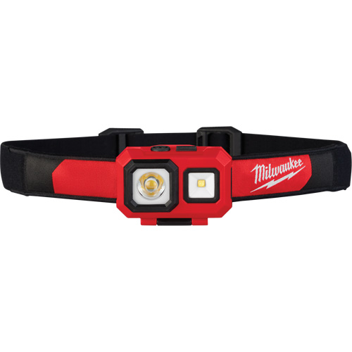 Lampe frontale projecteur et diffuseur, DEL, 450 lumens, 2 hres de fonctionnement, piles AAA Oxymax Inc
