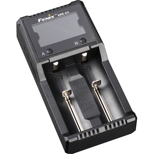 ARE-A2 Dual-Channel Battery Charger Oxymax Inc