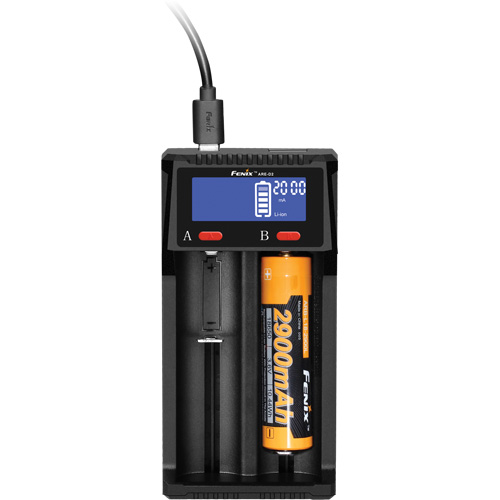ARE-D2 Dual-Channel Smart Battery Charger Oxymax Inc