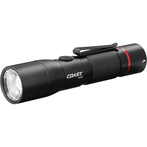 HX5R Flashlight, LED, 340 Lumens, Rechargeable/CR123 Batteries Oxymax Inc
