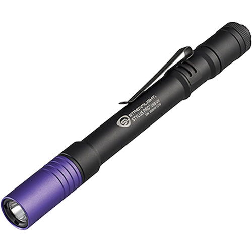 Stylus Pro&reg; USB UV Penlight, LED, Aluminum Body, Rechargeable Batteries, Included Oxymax Inc