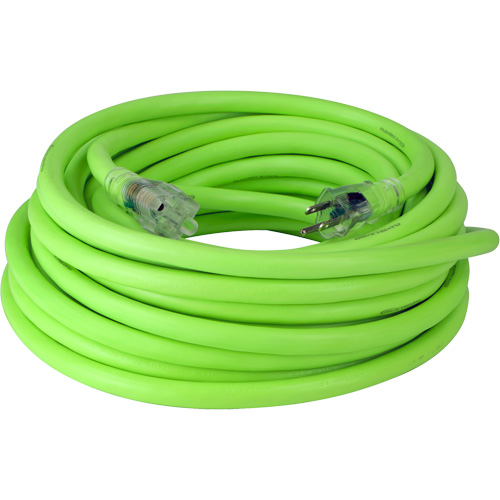 Flexzilla&reg; Pro Industrial Extension Cord, All-Weather, SJTW, 10/3 AWG, 15 A, 50' Oxymax Inc