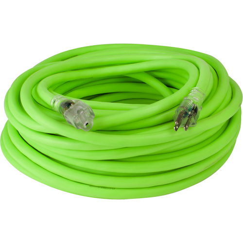 Flexzilla&reg; Pro Industrial Extension Cord, All-Weather, SJTW, 10/3 AWG, 15 A, 100' Oxymax Inc