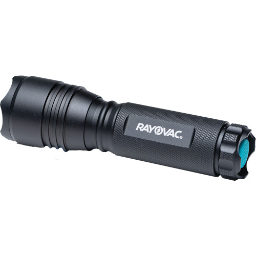 Tactical Spot-to-Flood Flashlight, LED, 320 Lumens, AAA Batteries Oxymax Inc