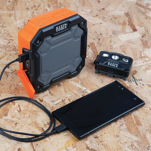 Haut-parleur Bluetooth avec aimant et crochet (outil seulement), Lithium-ion Oxymax Inc