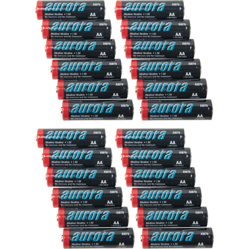 Alkaline Batteries, AA, 1.5 V Oxymax Inc