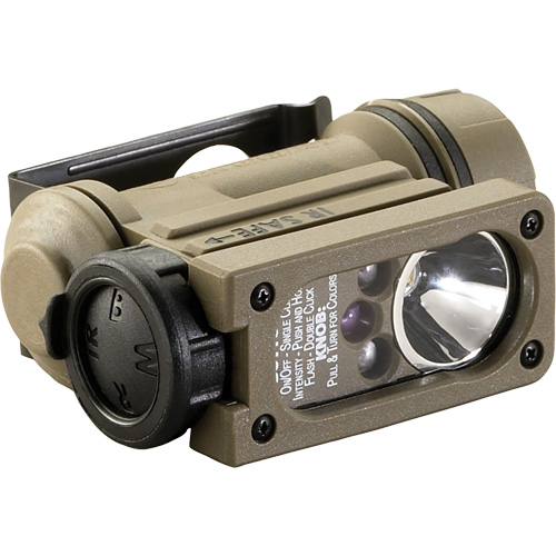 Sidewinder Compact&reg; II Hands Free Light, LED, 55 Lumens, 6 Hrs. Run Time, AA Batteries Oxymax Inc