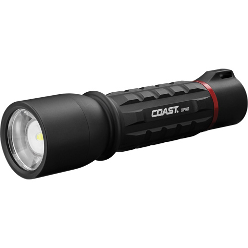 XP9R Dual-Power Flashlight, LED, 1000 Lumens, Rechargeable/CR123 Batteries Oxymax Inc