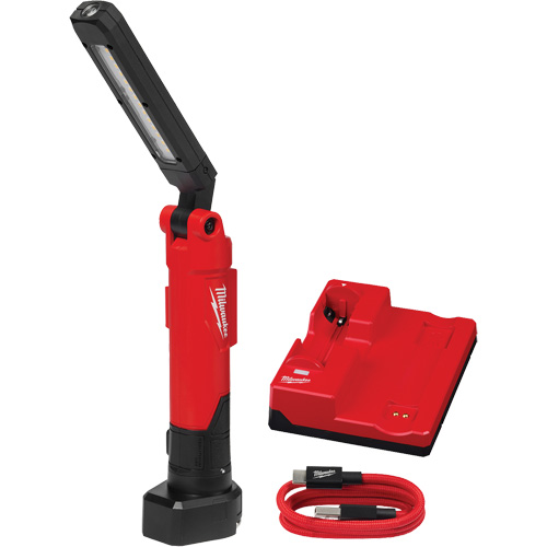 Cl&eacute; USB Redlithium avec aimant et socle de charge, Crochet/Magn&eacute;tique, Rechargeable, 550 lumens Oxymax Inc