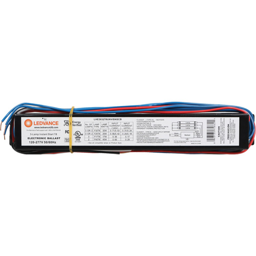 Ballast &agrave; 3 lampes fluorescentes T8 Oxymax Inc
