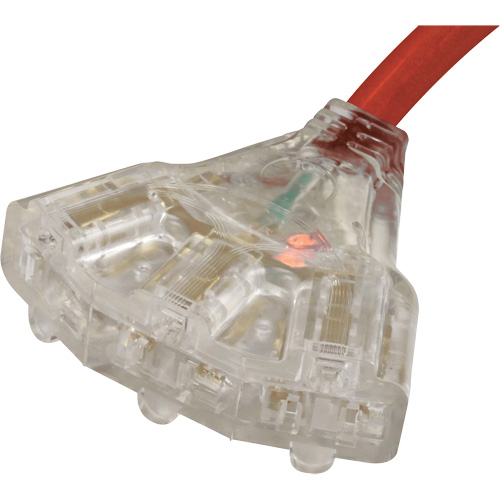 Generator Extension Cord with Tritap, STW, 10 AWG, 3 Outlet(s), 25' Oxymax Inc