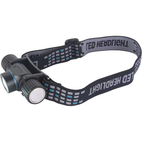 Magnetic Headlamp, LED, 1100 Lumens, 4.5 Hrs. Run Time, Rechargeable Batteries Oxymax Inc
