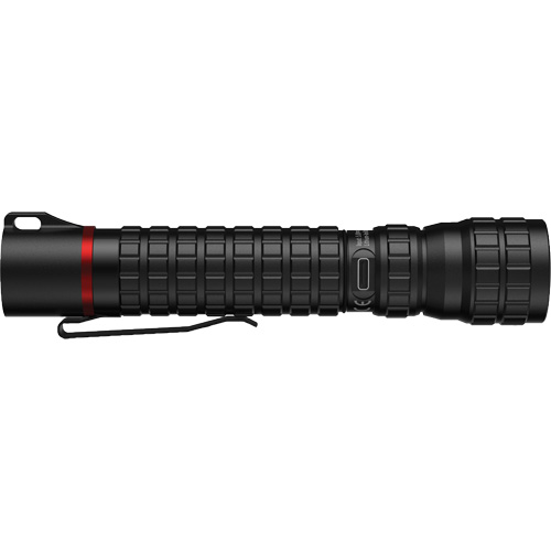 Lampe de poche &eacute;tanche G40R avec mise au point par rotation, DEL, 650 lumens, Piles Rechargeable Oxymax Inc