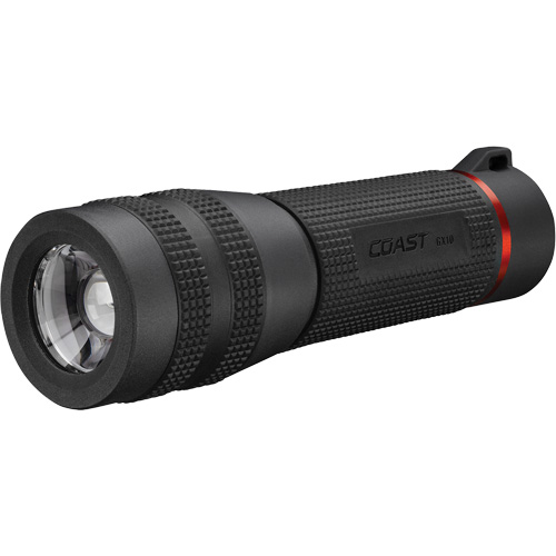 Lampe de poche &eacute;tanche GX10 avec mise au point par rotation, DEL, 360 lumens, Piles AAA Oxymax Inc