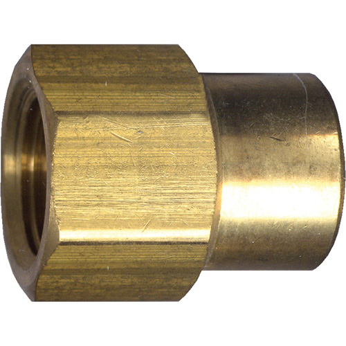 Reduced Pipe Coupling, Brass, 1/2" x 3/8" Oxymax Inc