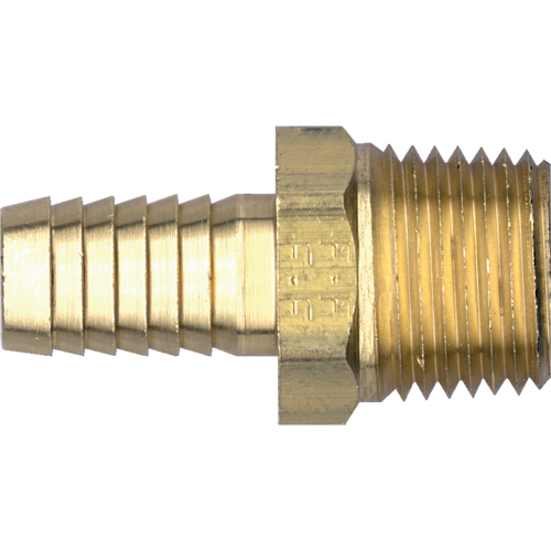 Raccord cannel&eacute; pour tuyau m&acirc;le 3/8", Laiton Oxymax Inc