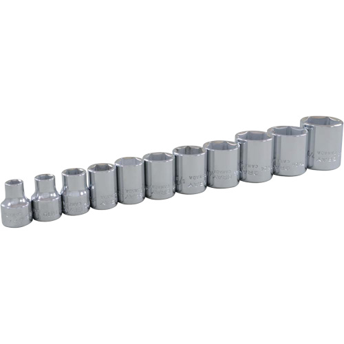 Jeu de douilles SAE, 11 Mcx, Prise de 3/8" Oxymax Inc