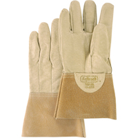 Softouch Welding Gloves, Pigskin Leather, Size Medium Oxymax Inc