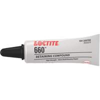 Compos&eacute; de retenue pour r&eacute;paration ajust&eacute; &agrave; la presse Quick Metal 660, 6 ml, Tube, Argent Oxymax Inc