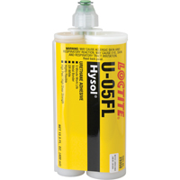 Adh&eacute;sif ur&eacute;thane Hysol U-05FL, Deux composants, Cartouche double, 622 g, Blanc cass&eacute; Oxymax Inc