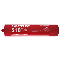 Scellant &agrave; collerettes 518, Cartouche, Rouge Oxymax Inc