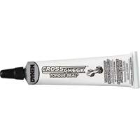 P&acirc;te indicatrice inviolable Cross-Check Torque Seal, 1 liq. oz., Tube, Blanc Oxymax Inc
