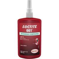 Composé de retenue Loctite<sup>MD</sup> 661, 250 ml, Bouteille, Jaune AF311 | Oxymax Inc