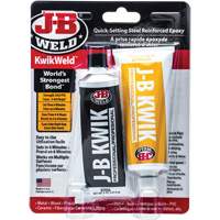 KwikWeld Epoxy, Two-Part, Tube, 10 oz., Grey Oxymax Inc