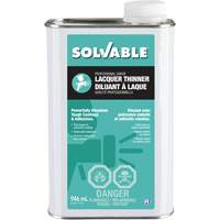 Professional Grade Lacquer Thinner, Rectangular Can, 946 ml AG803 | Oxymax Inc