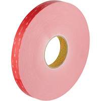 Ruban VHB, 32,9 m (108') lo x 1117,6 mm (44") la, 0,028 mm, Acrylique Oxymax Inc
