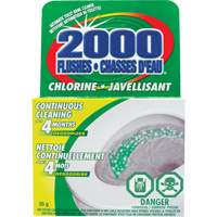 2000 Flushes&reg; Bleach Toilet Bowl Cleaner, 35 g, Tablet Oxymax Inc